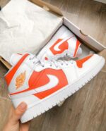 NIKE AIR JORDAN 1 Mid SE BRIGHT CITRUS – תמונה 3