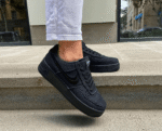 Nike Air Force 1 Low Stussy Black – תמונה 7