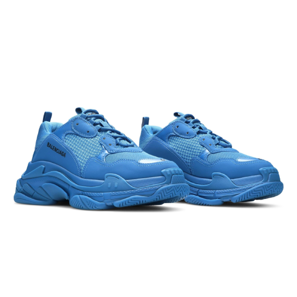 Balenciaga Triple S Sneaker Clear Sole - Blue