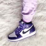 AIR JORDAN 1 Retro HIGH OG PURPLE WHITE – תמונה 4