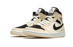 ⁦AIR JORDAN 1 Mid BARELY ORANGE⁩ – תמונה ⁦2⁩