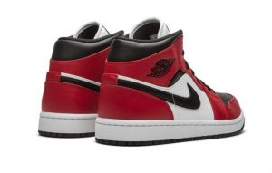 AIR JORDAN 1 Mid CHICAGO BLACK TOE – תמונה 2