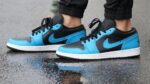 Air Jordan 1 Low Laser Blue Black – תמונה 5