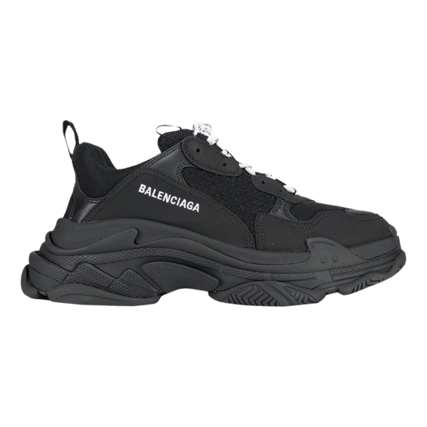 Balenciaga Triple S Sneaker Clear Sole - Black