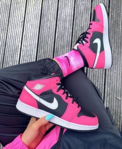 AIR JORDAN 1 Mid PINKSICLE – תמונה 2