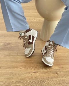 DUNK High LIGHT CHOCOLATE – תמונה 2