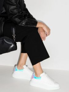 Alexander McQueen OVERSIZED BLACK WHITE