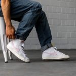 NIKE Blazer MID ’77 VINTAGE WHITE PINK FOAM