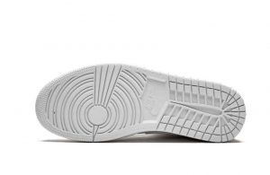 AIR JORDAN 1 Mid TRIPLE WHITE – תמונה 4