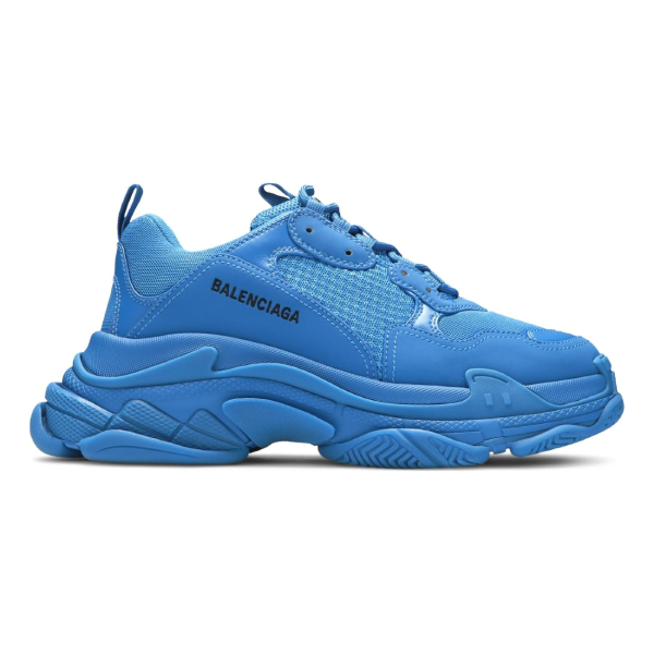 Balenciaga Triple S Sneaker Clear Sole - Blue