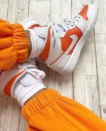 NIKE AIR JORDAN 1 Mid SE BRIGHT CITRUS – תמונה 4