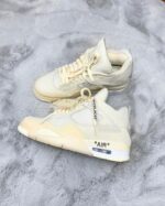 ⁦NIKE AIR JORDAN 4 Off-White⁩ – תמונה ⁦5⁩