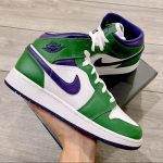 ⁦AIR JORDAN 1 Mid INCREDIBLE HULK⁩ – תמונה ⁦3⁩