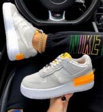 Nike AIR FORCE 1 SHADOW BEIGE ORANGE – תמונה 4