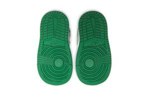 Air Jordan 1 Mid Kids Black Pine Green – תמונה 4