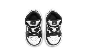 Air Jordan 1 Mid Kids White Shadow – תמונה 3