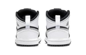 Air Jordan 1 Mid Kids White Shadow – תמונה 4