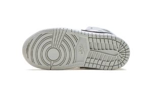 Air Jordan 1 Mid Kids Light Smoke Grey – תמונה 4