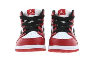 Air Jordan 1 Mid Kids Chicago Red – תמונה 3