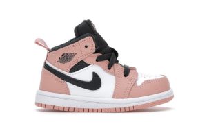 Air Jordan 1 Mid Kids Pink Quartez – תמונה 2