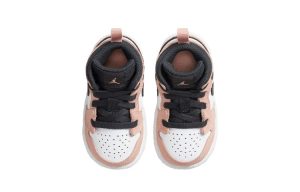 Air Jordan 1 Mid Kids Pink Quartez – תמונה 3
