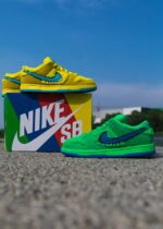 SB Dunk Low Grateful Dead Bears Green – תמונה 3