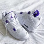 AIR JORDAN 4 Retro METALLIC PURPLE – תמונה 2