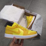 ⁦Air Jordan 1 Low Yellow Strike⁩ – תמונה ⁦2⁩