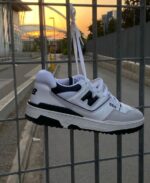New Balance 550 Sea Salt Black