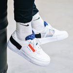 ⁦Nike Air Force 1 Low Drop Type White⁩ – תמונה ⁦2⁩
