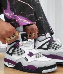 AIR JORDAN 4 Retro PSG (PARIS SAINT GERMAIN) – תמונה 3