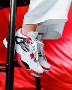 AIR JORDAN 4 Retro FIRE RED 2020 – תמונה 5