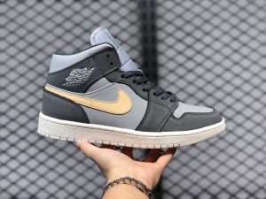 AIR JORDAN 1 Mid GREY ONYX – תמונה 2