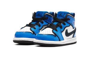 Air Jordan 1 Mid Kids Turf Blue – תמונה 2