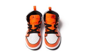 ⁦Air Jordan 1 Mid Kids Turf Orange⁩ – תמונה ⁦3⁩