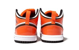⁦Air Jordan 1 Mid Kids Turf Orange⁩ – תמונה ⁦4⁩