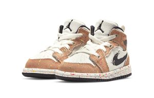 Air Jordan 1 Mid Kids SPLATTER – תמונה 3