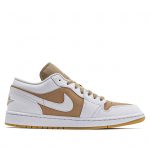 ⁦Air Jordan 1 Low White Tan⁩ – תמונה ⁦4⁩