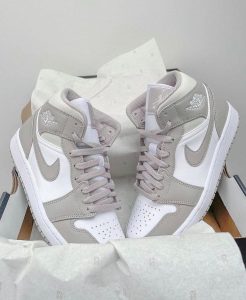 Air Jordan 1 Mid Linen – תמונה 4
