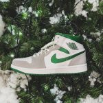 AIR JORDAN 1 Mid GREY GREEN – תמונה 2
