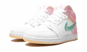 AIR JORDAN 1 Mid PAINT DRIP – תמונה 2