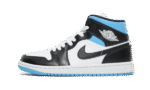 Nike Air Jordan 1 Mid Royal Black And Blue