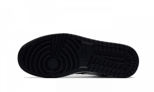 Air Jordan 1 Low Brushstroke Swoosh Black – תמונה 3