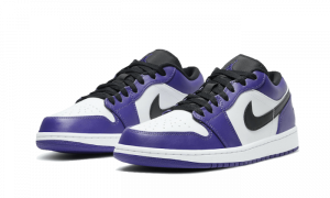 AIR JORDAN 1 Low COURT PURPLE – תמונה 3