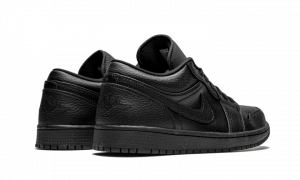 AIR JORDAN 1 Low TRIPLE BLACK – תמונה 4