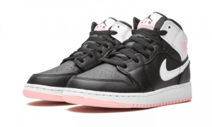 ⁦AIR JORDAN 1 Mid ARCTIC PINK BLACK 02⁩ – תמונה ⁦3⁩