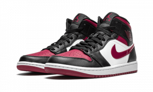 ⁦AIR JORDAN 1 Mid BRED TOE⁩ – תמונה ⁦3⁩