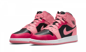 AIR JORDAN 1 Mid CORAL CHALK PINK – תמונה 3