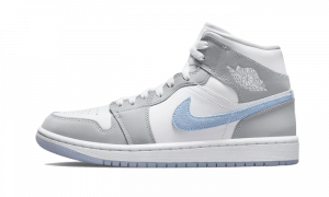 AIR JORDAN 1 Mid WOLF GREY ALUMINUM