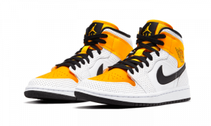 ⁦AIR JORDAN 1 Mid LASER ORANGE⁩ – תמונה ⁦2⁩